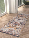 Desert Modern Eco Rug Series Collection Area Rug -  Navajo Runner Khaki Gray  lifestyle 52