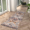 Desert Modern Eco Rug Series Collection Area Rug -  Navajo Runner Khaki Gray  lifestyle 63