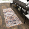 Desert Modern Eco Rug Series Collection Area Rug -  Navajo Runner Khaki Gray  lifestyle 67