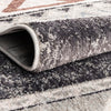 Desert Modern Eco Rug Series Collection Area Rug -  Arches Rectangle Gray  lifestyle 9