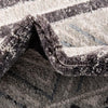 Desert Modern Eco Rug Series Collection Area Rug -  Arches Rectangle Gray  lifestyle 11