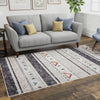Desert Modern Eco Rug Series Collection Area Rug -  Arches Rectangle Gray  lifestyle 19