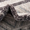 Desert Modern Eco Rug Series Collection Area Rug -  Arches Round Gray  lifestyle 40