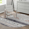 Desert Modern Eco Rug Series Collection Area Rug -  Arches Round Gray  lifestyle 54