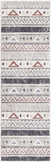 Desert Modern Eco Rug Series Collection Area Rug -  Arches Runner Gray  lifestyle 29