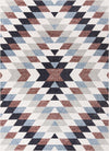 Desert Modern Eco Rug Series Collection Area Rug - Sedona Rectangle Multi  lifestyle 2