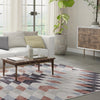 Desert Modern Eco Rug Series Collection Area Rug - Sedona Rectangle Multi  lifestyle 27