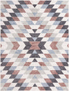 Desert Modern Eco Rug Series Collection Area Rug - Sedona Rectangle Multi Main
