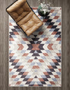Desert Modern Eco Rug Series Collection Area Rug - Sedona Rectangle Multi  lifestyle 10