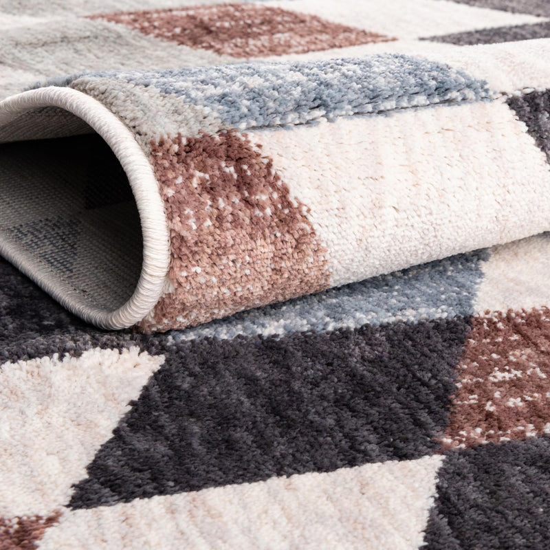 Desert Modern Eco Rug Series Collection Area Rug - Sedona Rectangle Multi  lifestyle 10