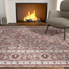 Heritage Harbor Collection Area Rug - Maritime Rectangle Dusty Rose  lifestyle 64