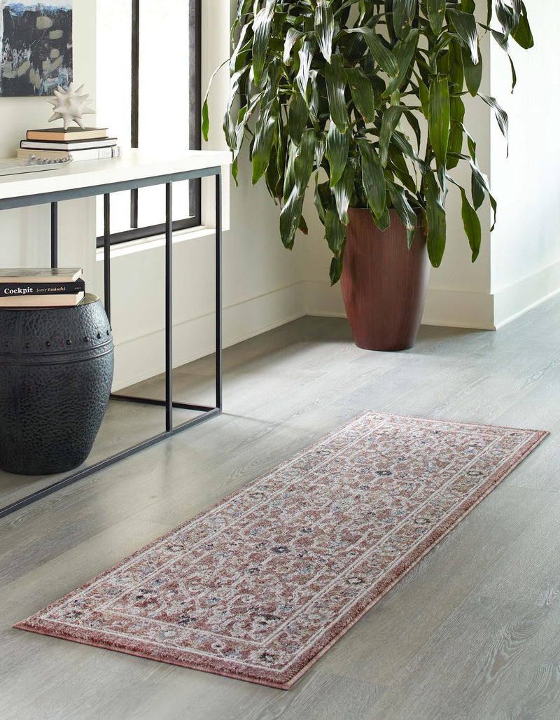 Heritage Harbor Collection Area Rug - Maritime Runner Dusty Rose  lifestyle 103