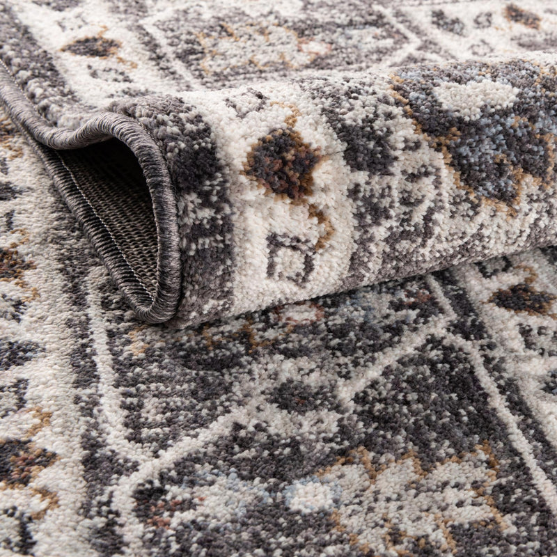 Heritage Harbor Collection Area Rug - Maritime Rectangle Charcoal Gray  lifestyle 30