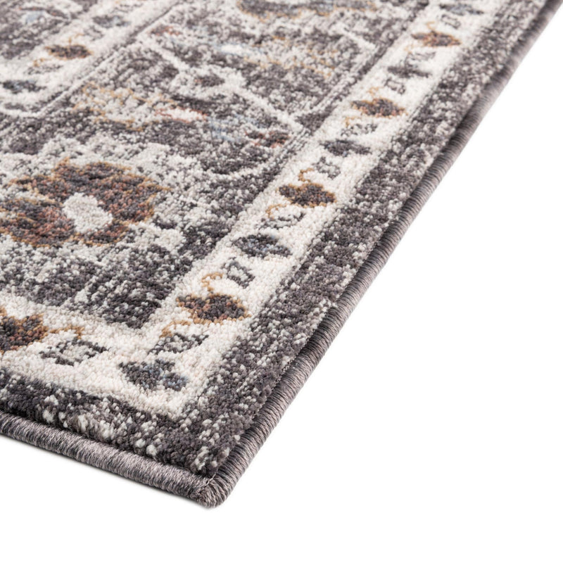 Heritage Harbor Collection Area Rug - Maritime Rectangle Charcoal Gray  lifestyle 33