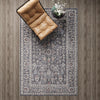 Heritage Harbor Collection Area Rug - Maritime Rectangle Charcoal Gray  lifestyle 75