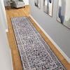 Heritage Harbor Collection Area Rug - Maritime Runner Charcoal Gray  lifestyle 143