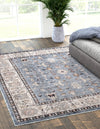 Heritage Harbor Collection Area Rug - Maritime Rectangle Harbor Blue  lifestyle 61