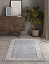 Heritage Harbor Collection Area Rug - Maritime Rectangle Harbor Blue  lifestyle 73