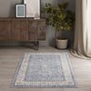 Heritage Harbor Collection Area Rug - Maritime Rectangle Harbor Blue  lifestyle 123
