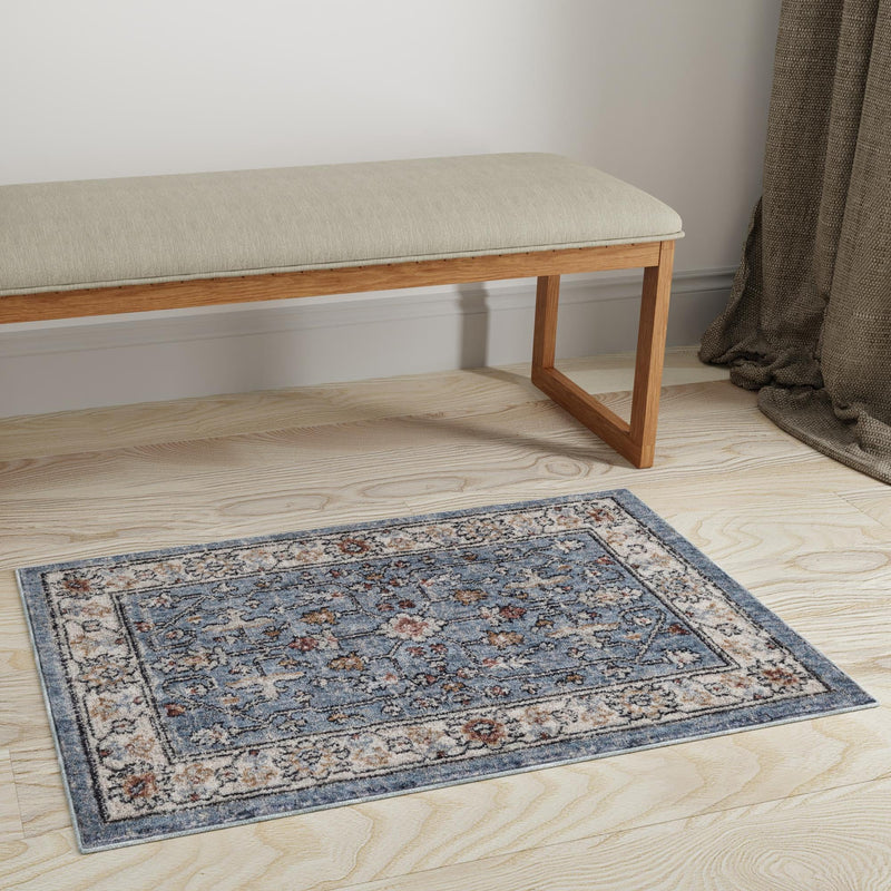 Heritage Harbor Collection Area Rug - Maritime Rectangle Harbor Blue  lifestyle 113