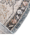 Heritage Harbor Collection Area Rug - Maritime Round Harbor Blue  lifestyle 155
