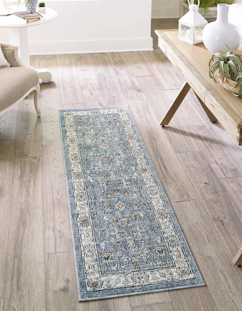 Heritage Harbor Collection Area Rug - Maritime Runner Harbor Blue  lifestyle 137