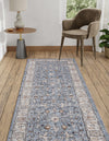 Heritage Harbor Collection Area Rug - Maritime Runner Harbor Blue  lifestyle 150