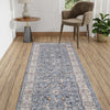 Heritage Harbor Collection Area Rug - Maritime Runner Harbor Blue  lifestyle 202