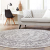 Heritage Harbor Collection Area Rug - Maritime Round Ivory  lifestyle 203