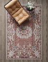 Heritage Harbor Collection Area Rug -  Seabreeze Rectangle Dusty Rose  lifestyle 22