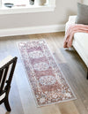 Heritage Harbor Collection Area Rug -  Seabreeze Runner Dusty Rose  lifestyle 102