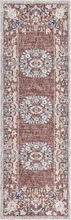 Heritage Harbor Collection Area Rug -  Seabreeze Runner Dusty Rose  lifestyle 98