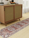 Heritage Harbor Collection Area Rug -  Seabreeze Runner Dusty Rose  lifestyle 103