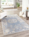 Heritage Harbor Collection Area Rug -  Seabreeze Rectangle Harbor Blue  lifestyle 11