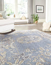 Heritage Harbor Collection Area Rug -  Seabreeze Rectangle Harbor Blue  lifestyle 20