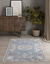 Heritage Harbor Collection Area Rug -  Seabreeze Rectangle Harbor Blue  lifestyle 57