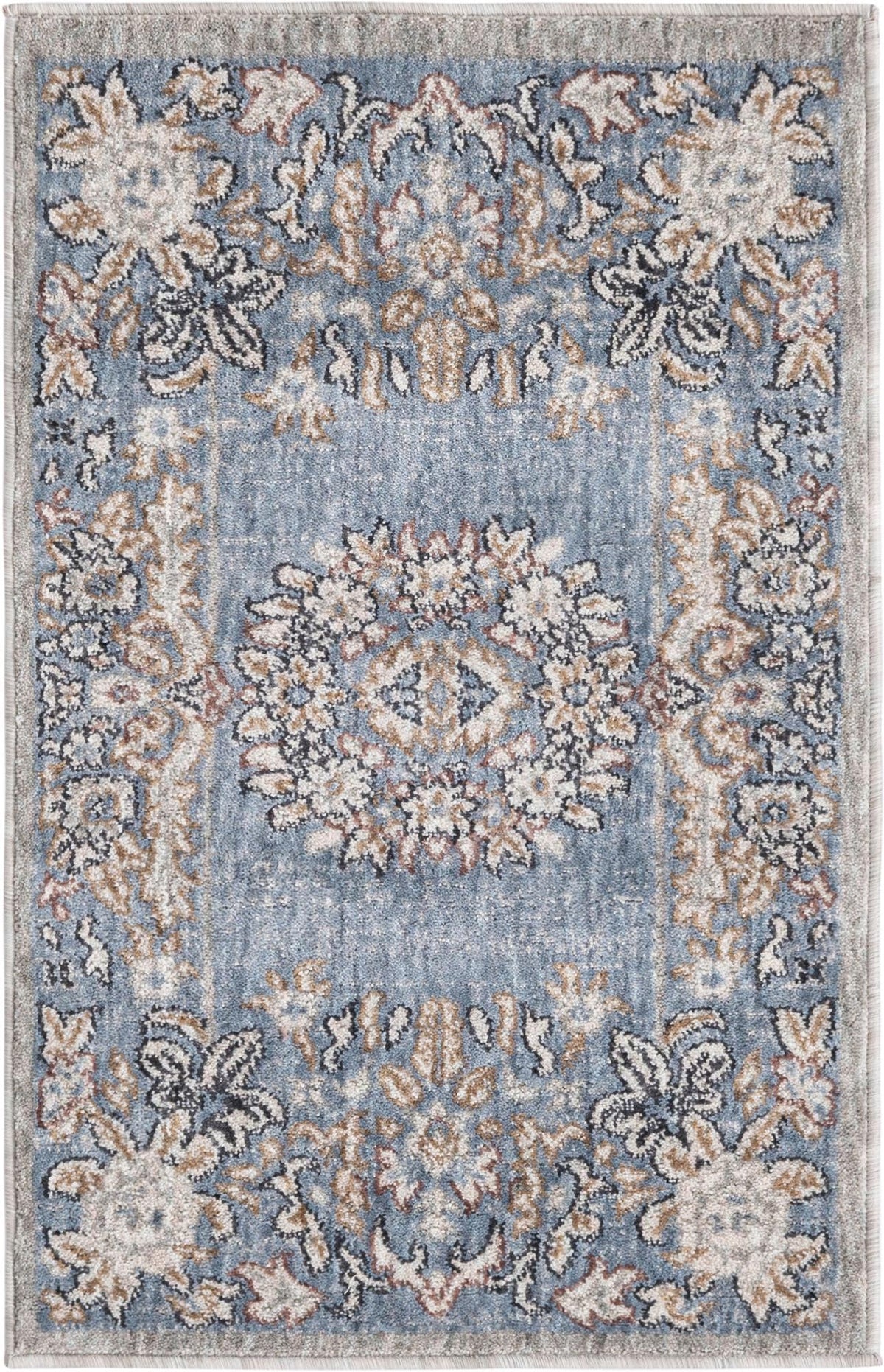Heritage Harbor Collection Area Rug -  Seabreeze Rectangle Harbor Blue  lifestyle 3