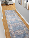 Heritage Harbor Collection Area Rug -  Seabreeze Runner Harbor Blue  lifestyle 109