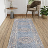 Heritage Harbor Collection Area Rug -  Seabreeze Runner Harbor Blue  lifestyle 152