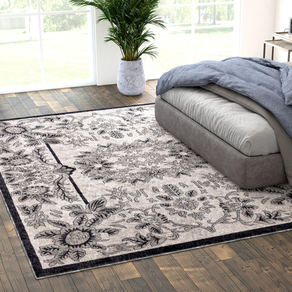 Heritage Harbor Collection Area Rug -  Seabreeze Rectangle Ivory  lifestyle 82