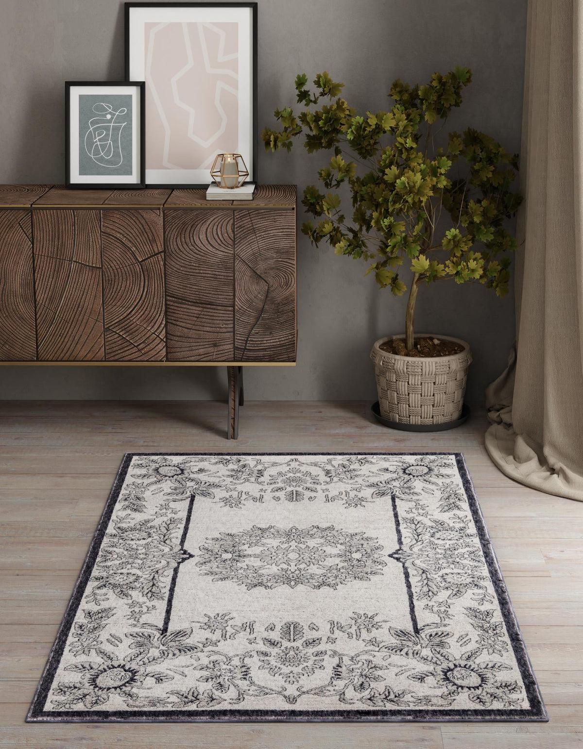 Heritage Harbor Collection Area Rug -  Seabreeze Rectangle Ivory  lifestyle 56