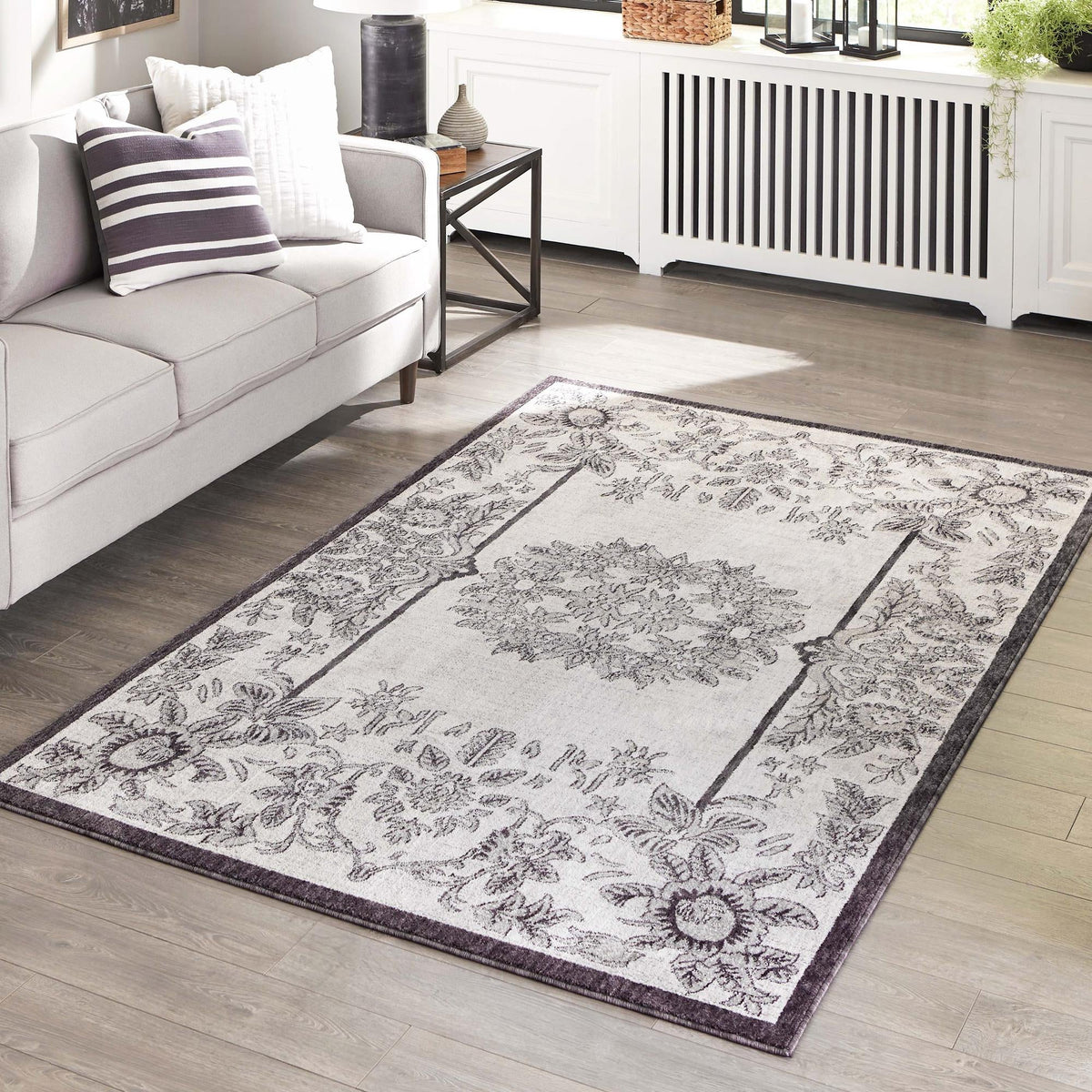 Heritage Harbor Collection Area Rug -  Seabreeze Rectangle Ivory  lifestyle 62