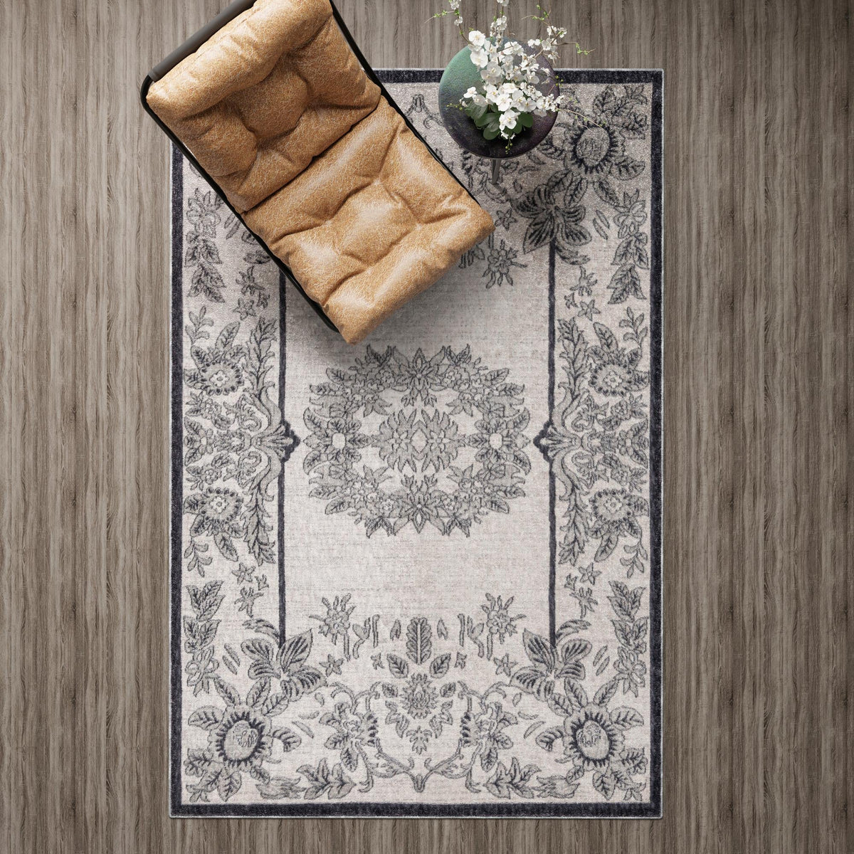 Heritage Harbor Collection Area Rug -  Seabreeze Rectangle Ivory  lifestyle 77