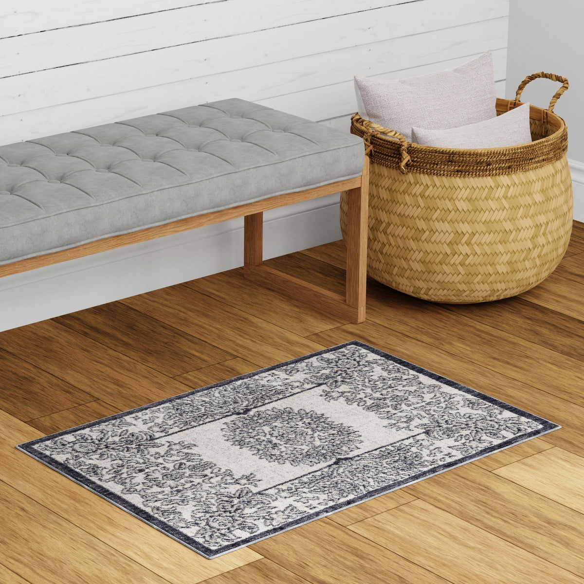 Heritage Harbor Collection Area Rug -  Seabreeze Rectangle Ivory  lifestyle 63