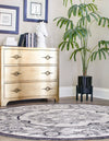 Heritage Harbor Collection Area Rug -  Seabreeze Round Ivory  lifestyle 110