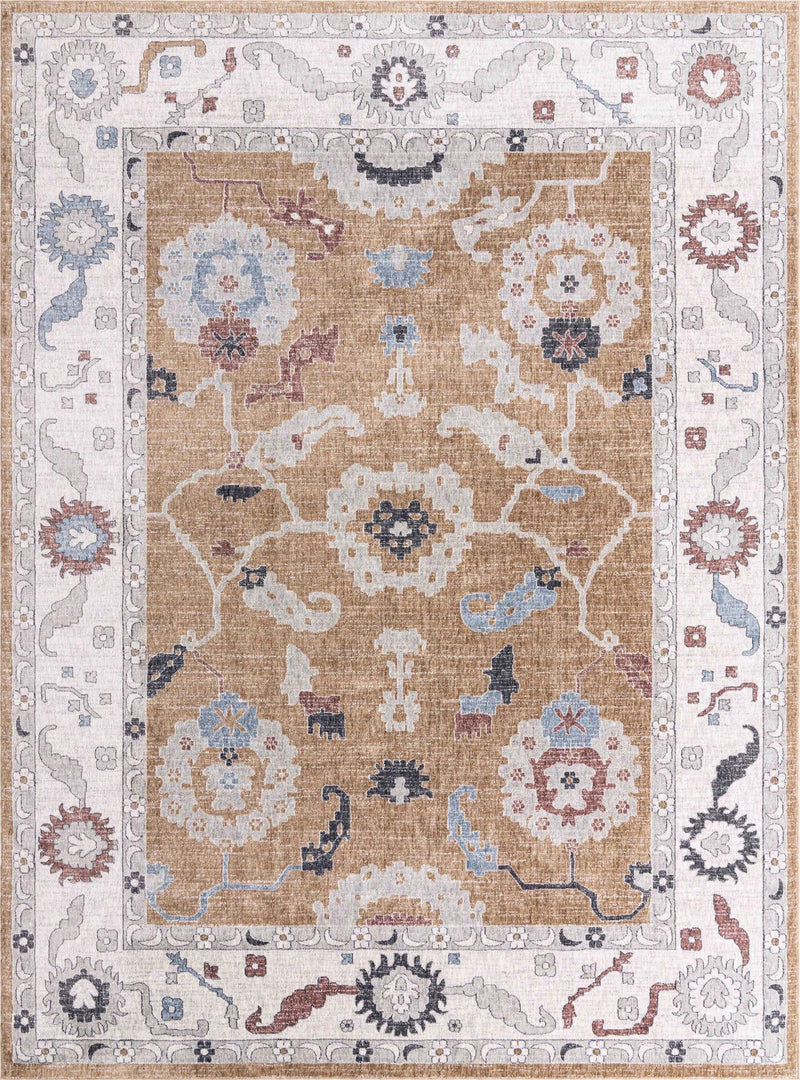 Heritage Harbor Collection Area Rug -  Dockside Rectangle Almond Beige  lifestyle 4