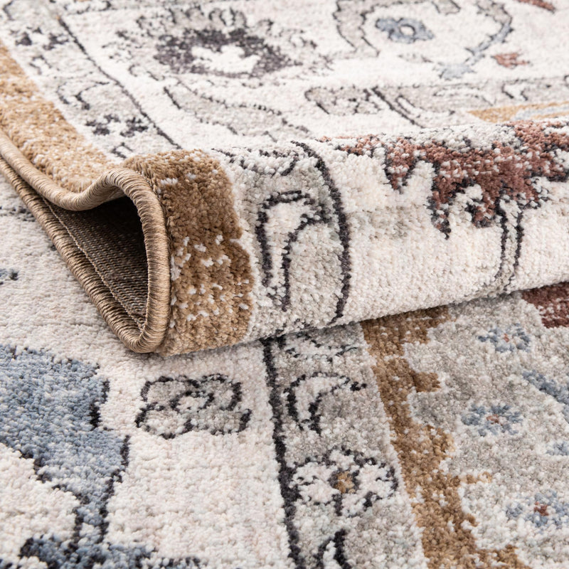 Heritage Harbor Collection Area Rug -  Dockside Rectangle Almond Beige  lifestyle 54