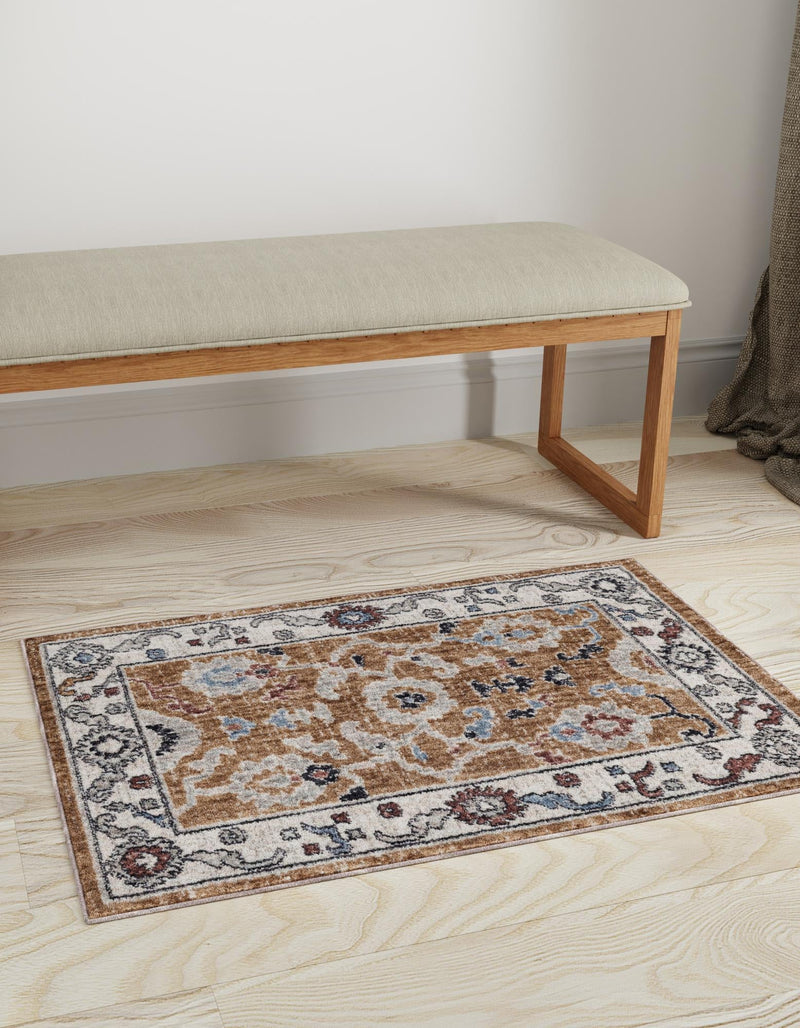 Heritage Harbor Collection Area Rug -  Dockside Rectangle Almond Beige  lifestyle 16