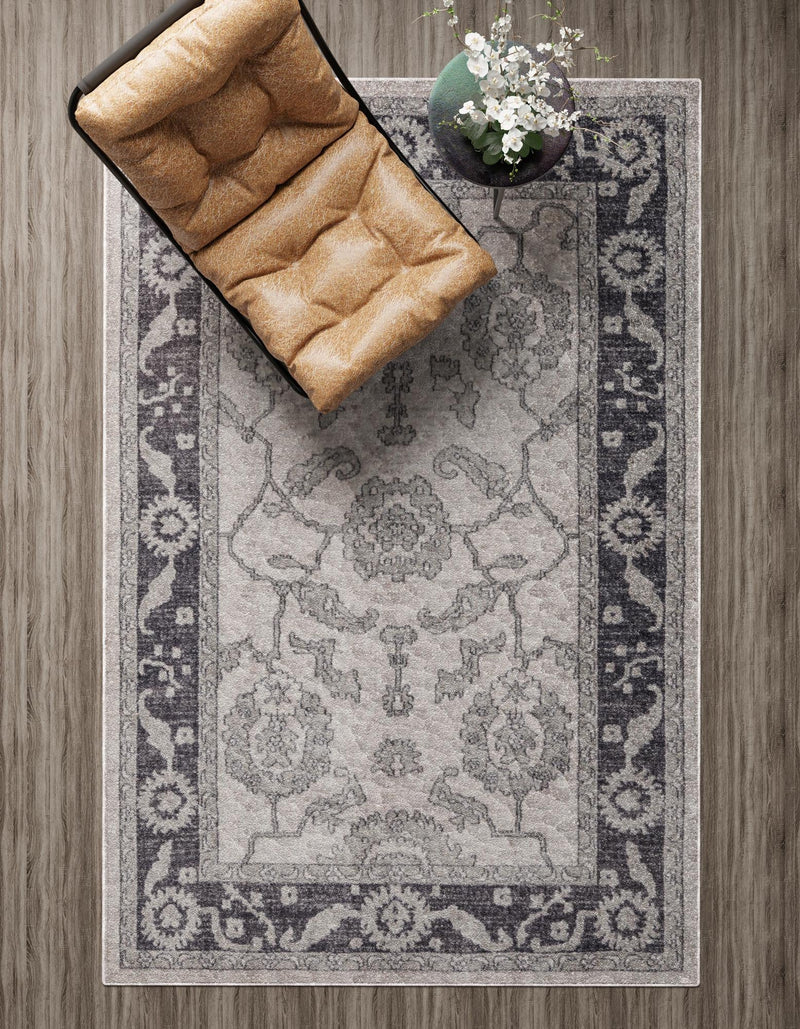 Heritage Harbor Collection Area Rug -  Dockside Rectangle Ivory Gray  lifestyle 45