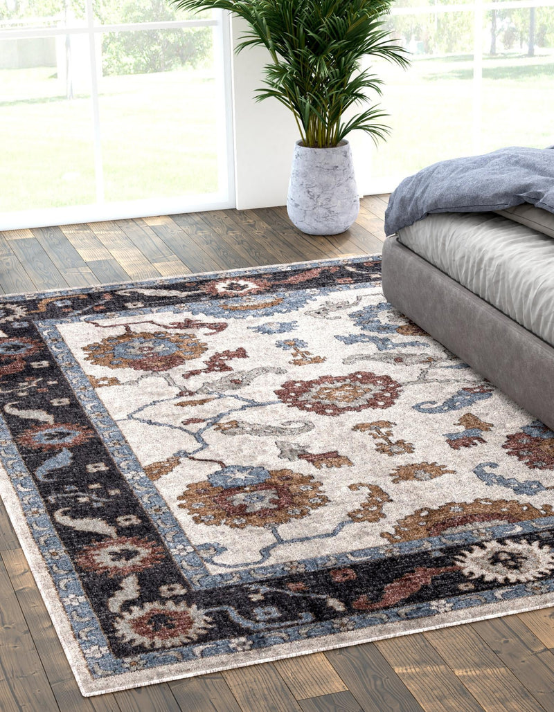 Heritage Harbor Collection Area Rug -  Dockside Rectangle Ivory  lifestyle 43